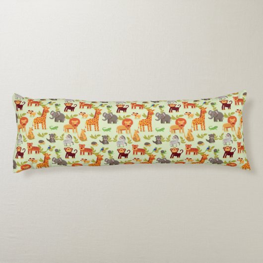 Patroon met Cartoons Lichaamskussen (Achterkant)