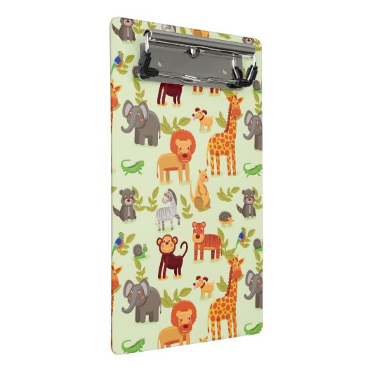 Patroon met Cartoons Mini Klembord (Schuin)