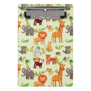 Patroon met Cartoons Mini Klembord