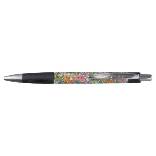  patroon met cartoons pen (Achterkant)