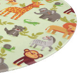 Patroon met Cartoons Snijplank (Hoek)