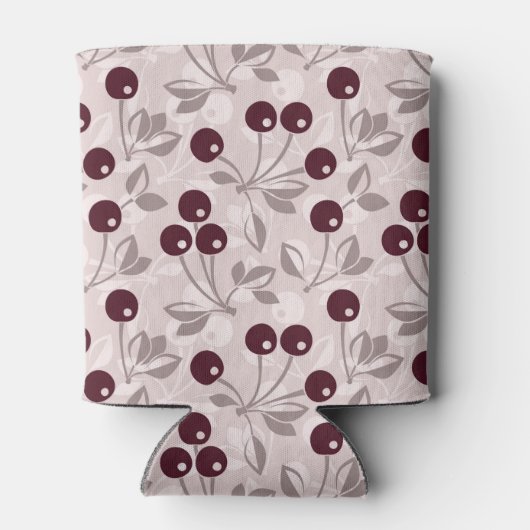 Patroon met Cherries 2 Blikjeskoeler (Achterkant)