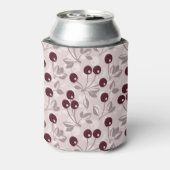 Patroon met Cherries 2 Blikjeskoeler (Blikje Achterkant)