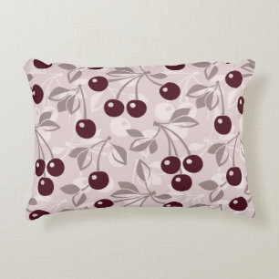 Patroon met Cherries 2 Decoratief Kussen
