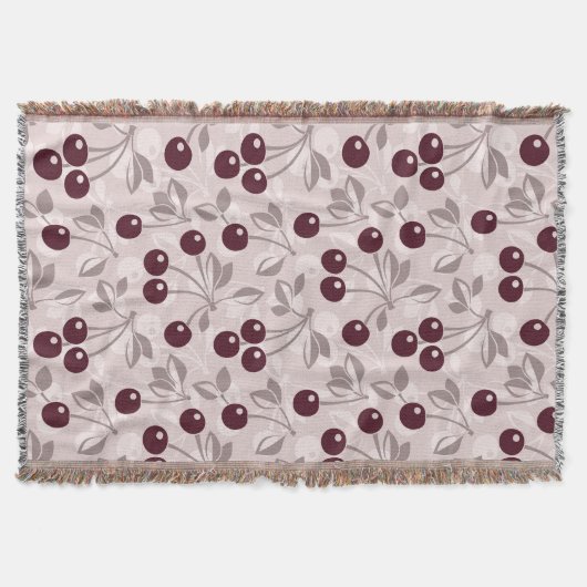 Patroon met Cherries 2 Deken (Voorkant)