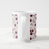 Patroon met Cherries 2 Grote Koffiekop (Achterkant)