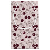 Patroon met Cherries 2 Klein Cadeauzakje (Achterkant)