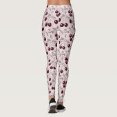 Patroon met Cherries 2 Leggings (Achterkant)