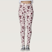 Patroon met Cherries 2 Leggings (Voorkant)