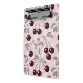 Patroon met Cherries 2 Mini Klembord (Angled2)