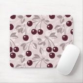 Patroon met Cherries 2 Muismat (Met muis)