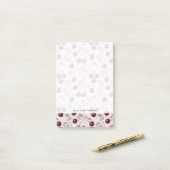 Patroon met Cherries 2 Post-it® Notes (Op bureau)