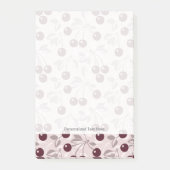 Patroon met Cherries 2 Post-it® Notes (Voorkant)