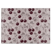 Patroon met Cherries 2 Snijplank (Voorkant)