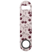 Patroon met Cherries 2 Speed Flessenopener (Voorkant)