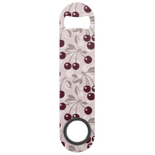 Patroon met Cherries 2 Speed Flessenopener