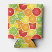Patroon met citrusvruchten blikjeskoeler (Voorkant)
