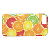 Patroon met citrusvruchten Case-Mate iPhone case (Achterkant (Horizontaal))
