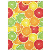 Patroon met citrusvruchten klembord (Achterkant)