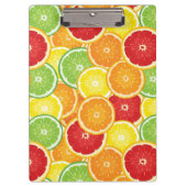 Patroon met citrusvruchten klembord (Voorkant)