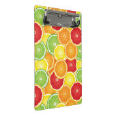 Patroon met citrusvruchten mini klembord (Schuin)