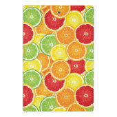Patroon met citrusvruchten mini klembord (Achterkant)
