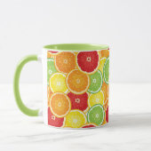 Patroon met citrusvruchten mok (Links)