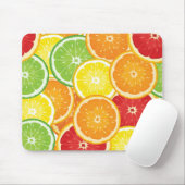 Patroon met citrusvruchten muismat (Met muis)