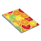 Patroon met citrusvruchten notitieboek (Rechterzijde)