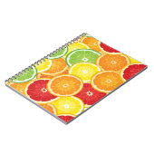 Patroon met citrusvruchten notitieboek (Linkerzijde)