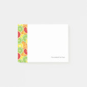 Patroon met citrusvruchten post-it® notes (Voorkant)