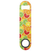 Patroon met citrusvruchten speed flessenopener (Achterkant)