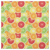 Patroon met citrusvruchten stof (Swatch)