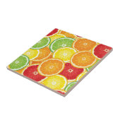 Patroon met citrusvruchten tegeltje (Zijkant)