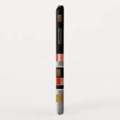 patroon met coole strepen Case-Mate iPhone case (Achterkant/rechts)