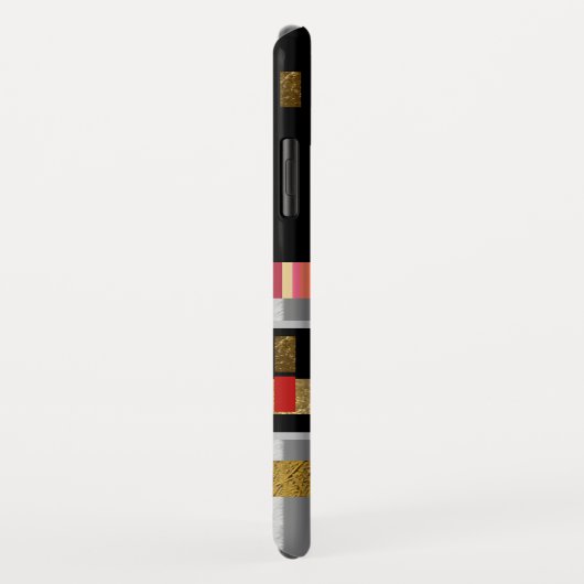 patroon met coole strepen Case-Mate iPhone case (Achterkant/rechts)