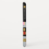 patroon met coole strepen Case-Mate iPhone case (Achterkant/links)