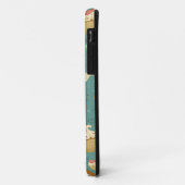 Patroon met cupcakes en snoepjes Case-Mate iPhone case (Achterkant/links)