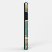 Patroon met cupcakes en snoepjes Case-Mate iPhone case (Achterkant/rechts)