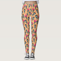 Patroon met Cute Zombie Girls, Jongens en Harten