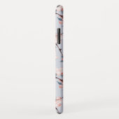 Patroon met delicate lentesakura-bloemen Case-Mate iPhone case (Achterkant/rechts)