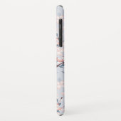 Patroon met delicate lentesakura-bloemen Case-Mate iPhone case (Achterkant/links)