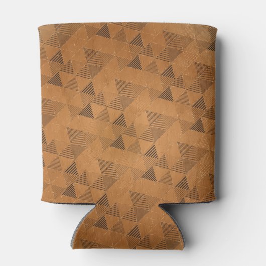 Patroon met driehoeken 5 blikjeskoeler (Achterkant)