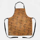 Patroon met driehoeken 5 schort (Voorkant)