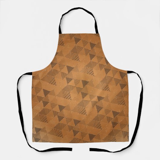 Patroon met driehoeken 5 schort (Voorkant)