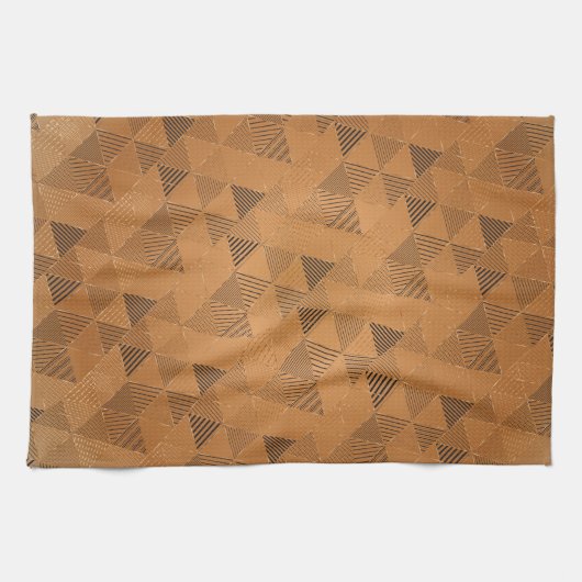 Patroon met driehoeken 5 theedoek (Horizontaal)