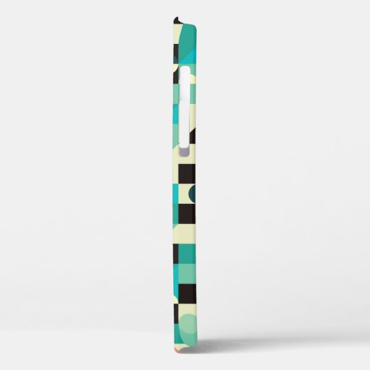  patroon met driehoeken en cirkels. Case-Mate iPhone case (Achterkant / Links)