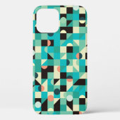 patroon met driehoeken en cirkels. Case-Mate iPhone case (Achterkant)