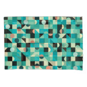 patroon met driehoeken en cirkels. kussensloop (Voorkant)