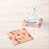 Patroon met drinken en tekst kartonnen onderzetters (Insitu)